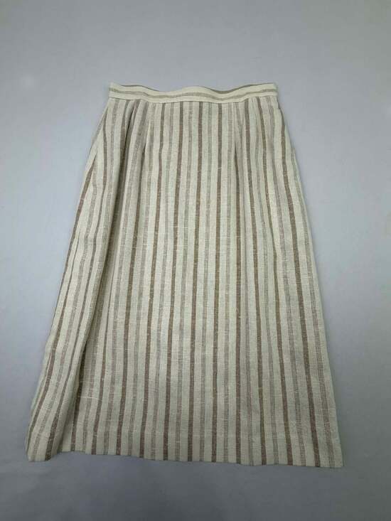 Vintage Ashley Brooke Striped 3-Piece Skirt Suit w/Jonathan Martin Blouse - Picture 4 of 16